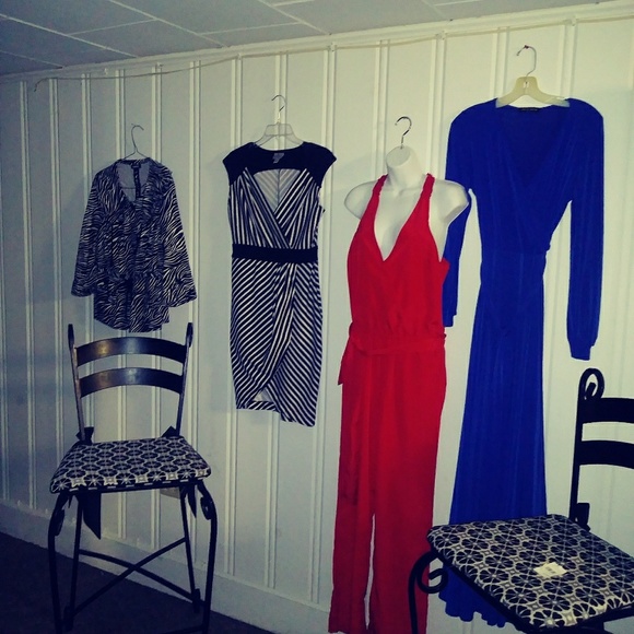 Red Jump Suite - Picture 4 of 7